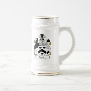 Caneca De Cerveja Crista da família de Coote