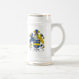 Caneca De Cerveja Crista da família de Curtis