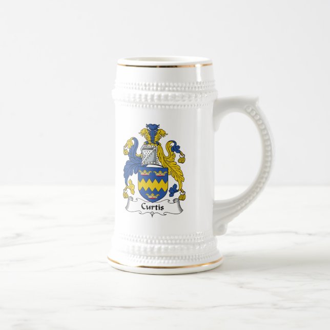 Caneca De Cerveja Crista da família de Curtis (Direita)