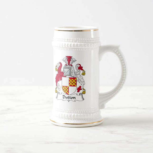 Caneca De Cerveja Crista da família de Dutton (Direita)