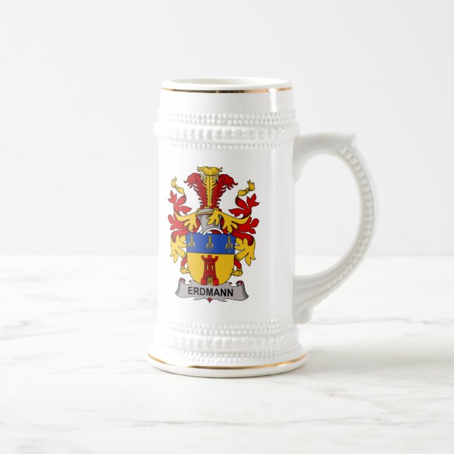 Caneca De Cerveja Crista da família de Erdmann (Direita)