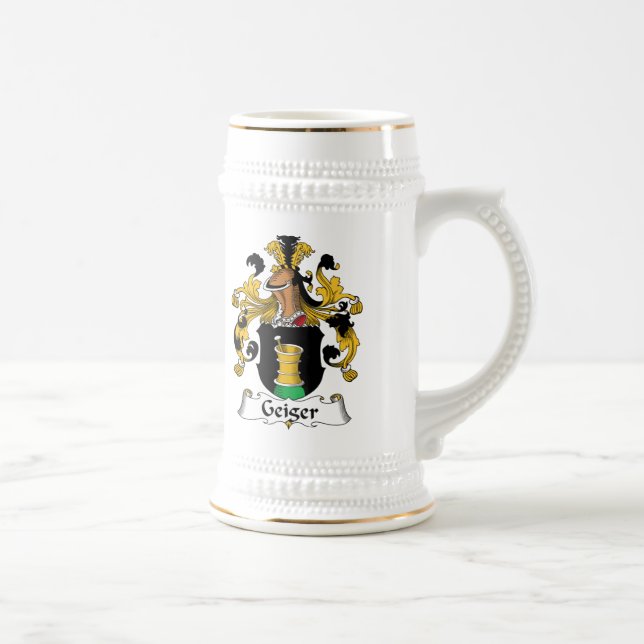 Caneca De Cerveja Crista da família de Geiger (Direita)