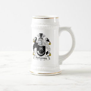 Caneca De Cerveja Crista da família de Hathaway