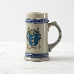 Caneca De Cerveja Crista da família de Healy