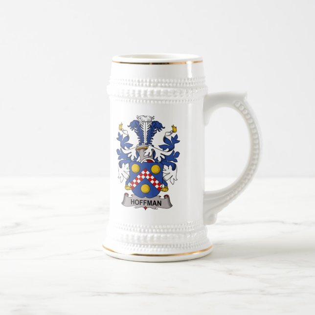 Caneca De Cerveja Crista da família de Hoffman (Direita)