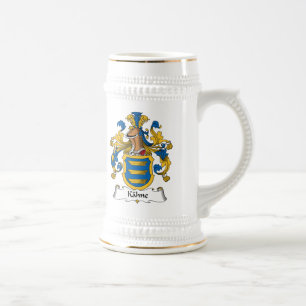 Caneca De Cerveja Crista da família de Kahne