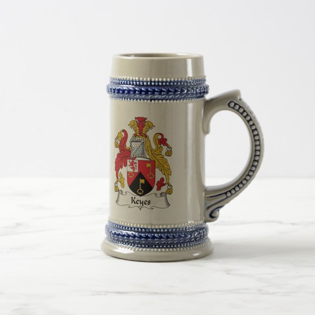 Caneca De Cerveja Crista da família de Keyes (Direita)