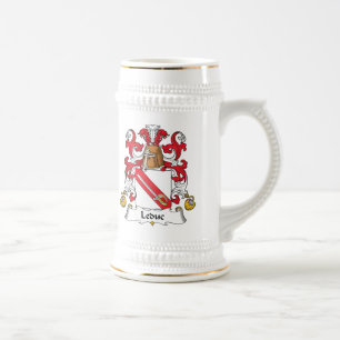 Caneca De Cerveja Crista da família de Leduc