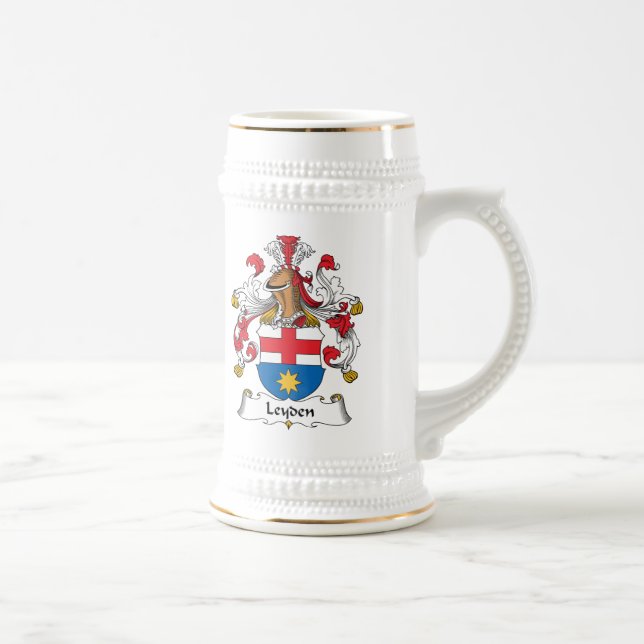 Caneca De Cerveja Crista da família de Leyden (Direita)
