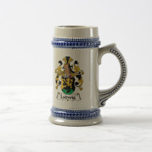 Caneca De Cerveja Crista da família de Ludwig