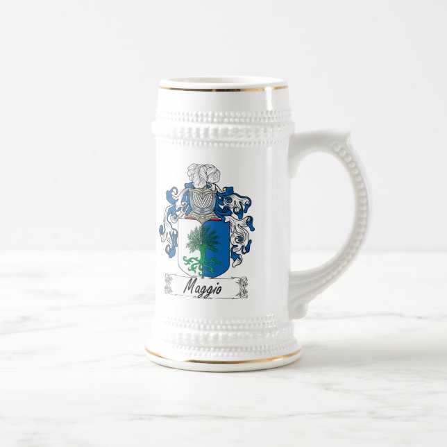 Caneca De Cerveja Crista da família de Maggio (Direita)