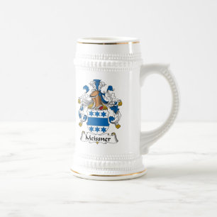 Caneca De Cerveja Crista da família de Meissner
