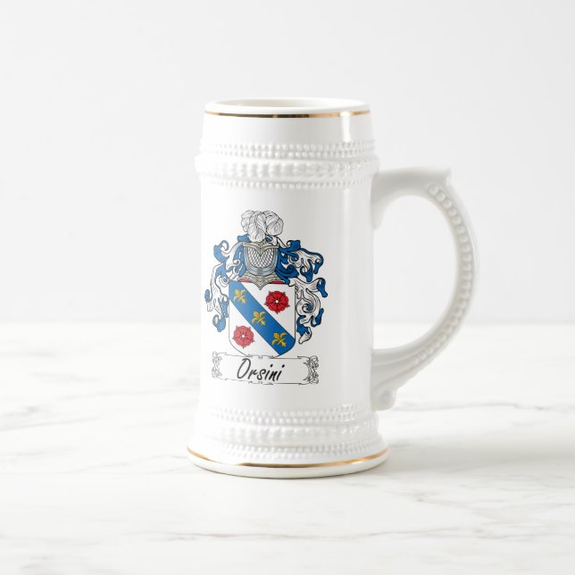 Caneca De Cerveja Crista da família de Orsini (Direita)