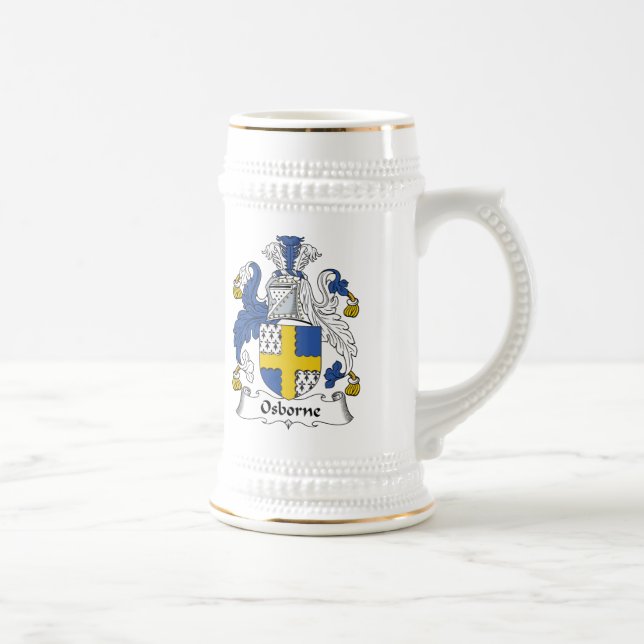 Caneca De Cerveja Crista da família de Osborne (Direita)