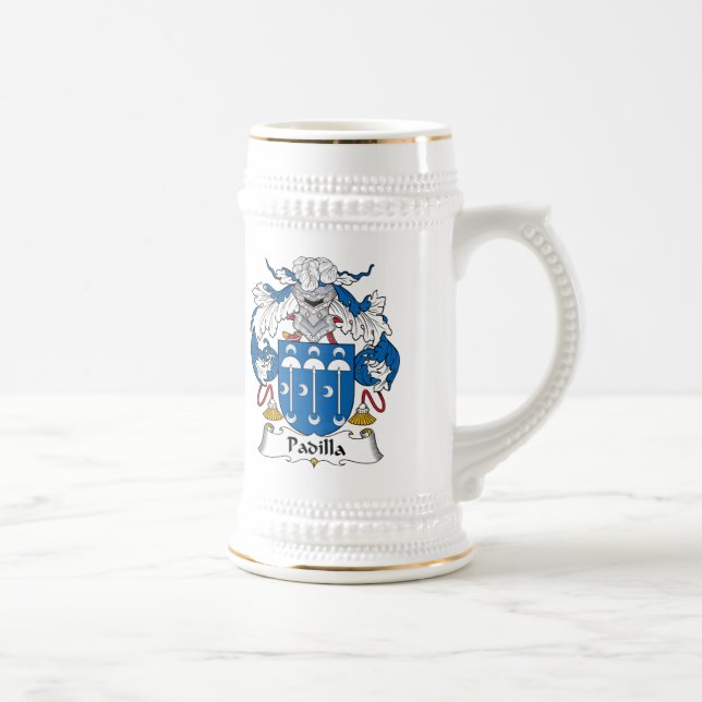 Caneca De Cerveja Crista da família de Padilla (Direita)