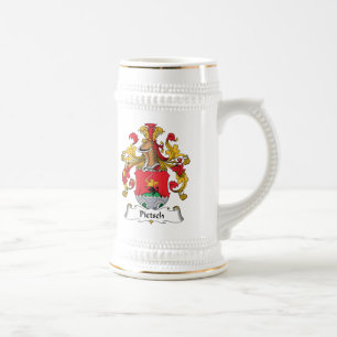 Caneca De Cerveja Crista da família de Pietsch