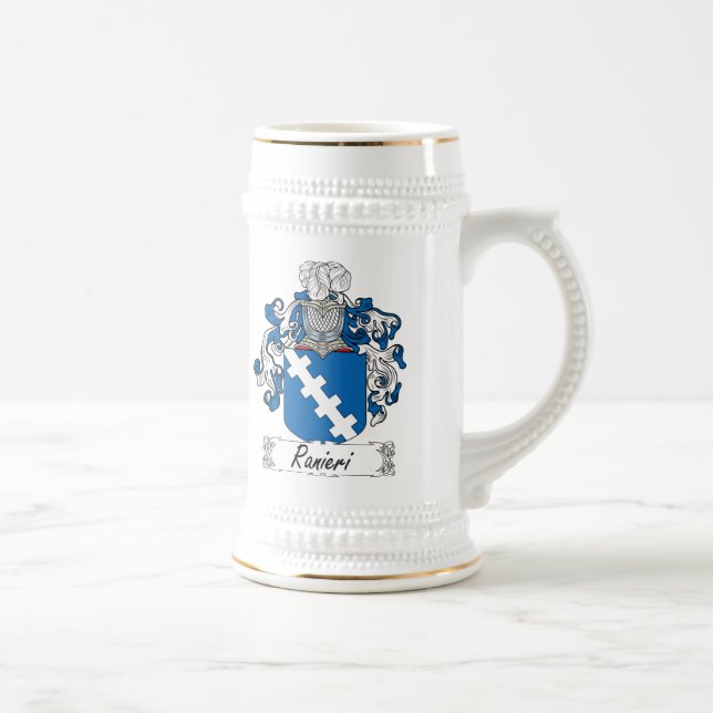 Caneca De Cerveja Crista da família de Ranieri (Direita)