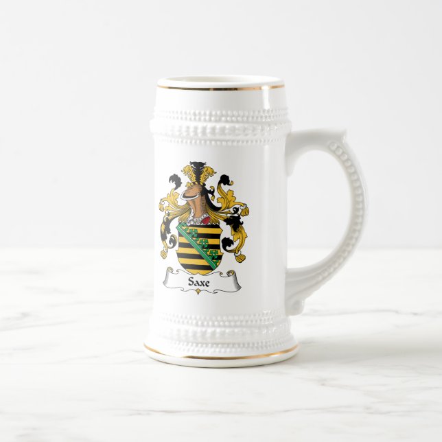 Caneca De Cerveja Crista da família de Saxe (Direita)