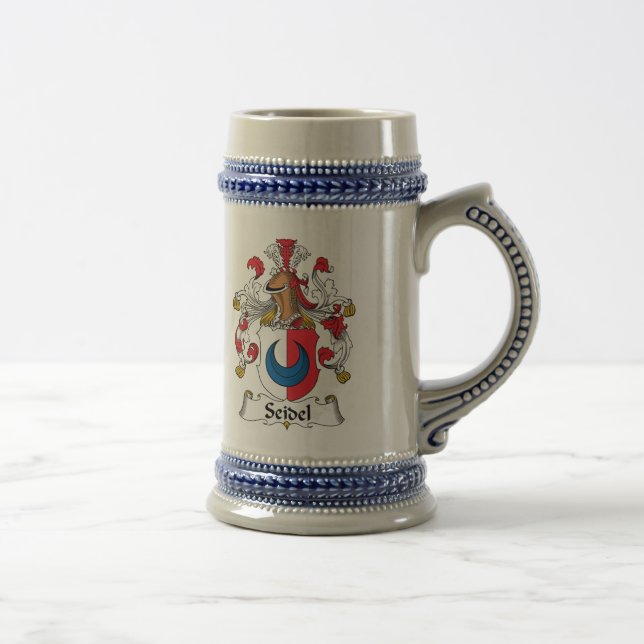 Caneca De Cerveja Crista da família de Seidel (Direita)