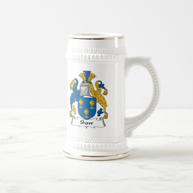 Caneca De Cerveja Crista da família de Shaw (Direita)