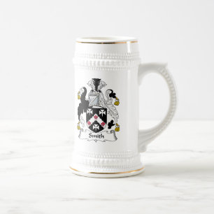 Caneca De Cerveja Crista da família de Smith