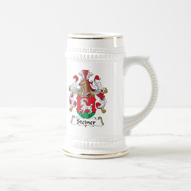 Caneca De Cerveja Crista da família de Steiner (Direita)