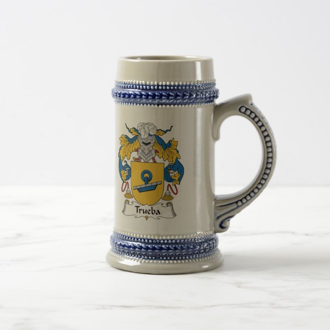 Caneca De Cerveja Crista da família de Trueba (Direita)