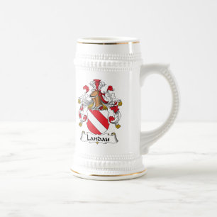 Caneca De Cerveja Crista da família do Landau