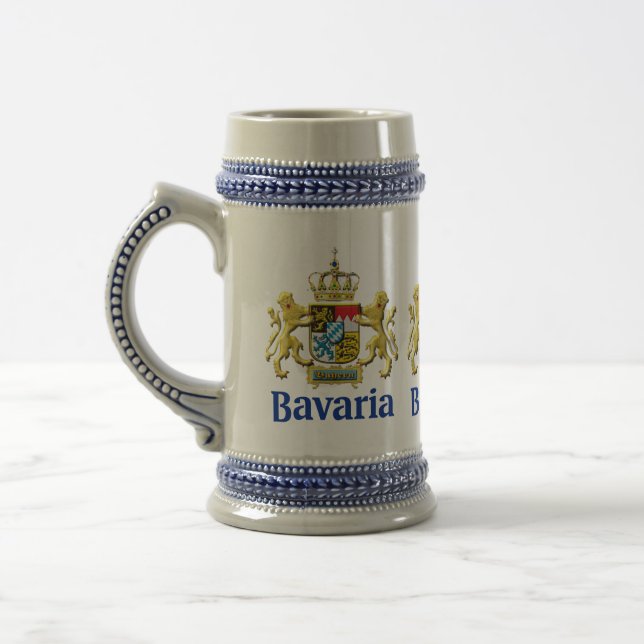 Caneca De Cerveja Crista da Oktoberfest da Baviera  (Esquerda)