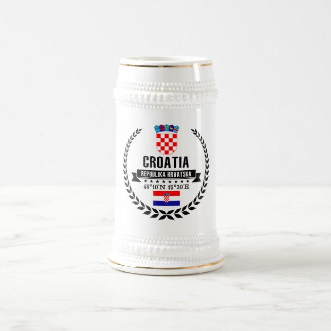 Caneca De Cerveja Croatia (Centro)