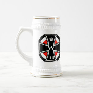Caneca De Cerveja Cruz do ferro de WWI