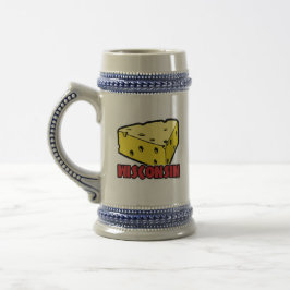 Caneca De Cerveja Cunha de Queijo de Wisconsin