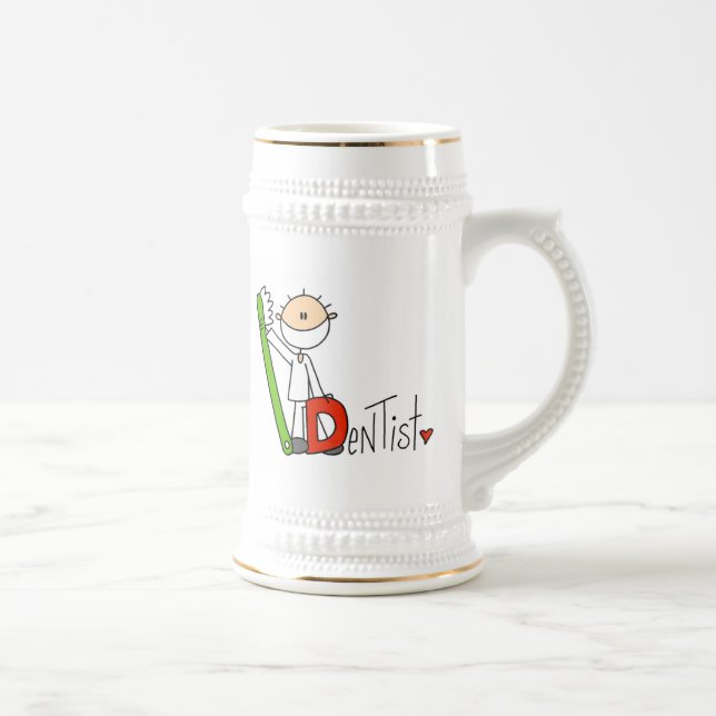 Caneca De Cerveja D é de Dentista (Direita)