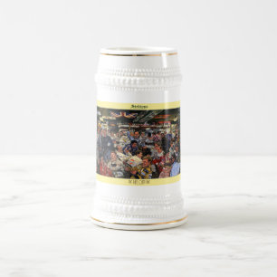 Caneca de cerveja da arte do bar de Siebkens