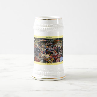 Caneca de cerveja da arte do bar de Siebkens