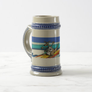 caneca de cerveja da Austrália surf