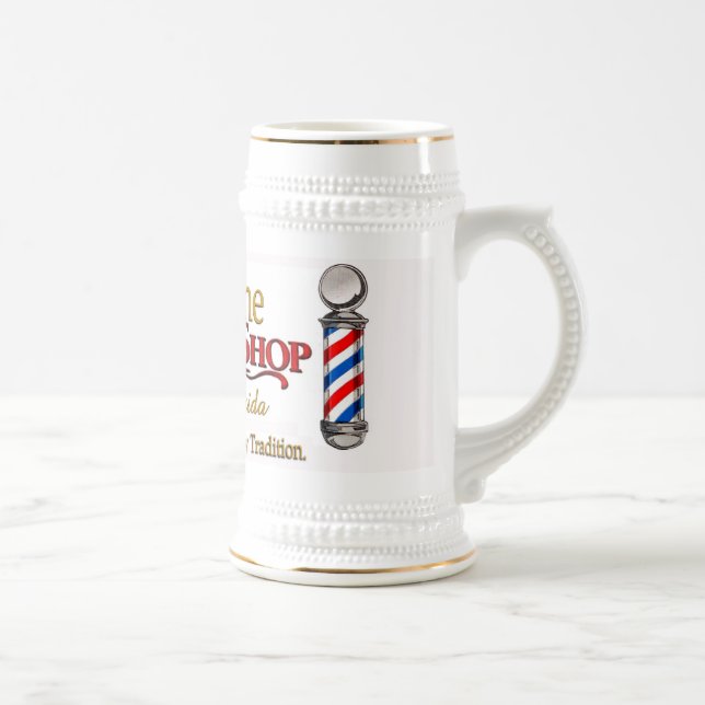 Caneca de cerveja da barbearia (Direita)