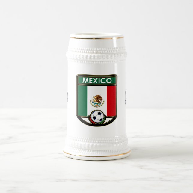 Caneca de cerveja da bebida do futebol de México (Centro)