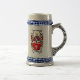 Caneca de cerveja da brasão de Atkinson/família
