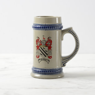 Caneca de cerveja da brasão de Bradshaw/família 