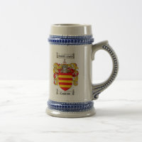 Caneca de cerveja da brasão de Cameron/crista