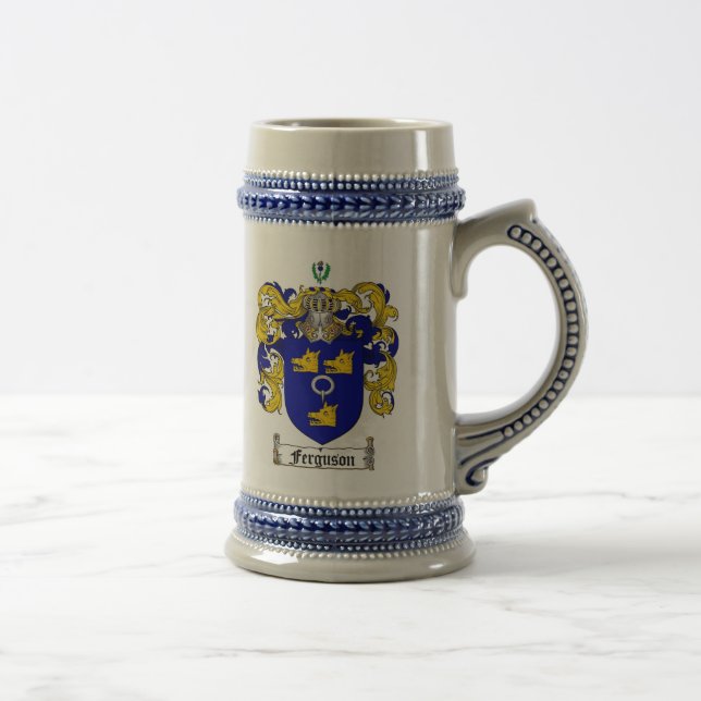 Caneca de cerveja da brasão de Ferguson/caneca de (Direita)