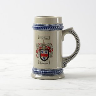 Caneca de cerveja da brasão de McCormack/caneca de