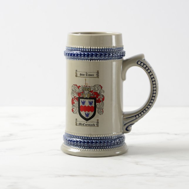 Caneca de cerveja da brasão de McCormack/caneca de (Direita)