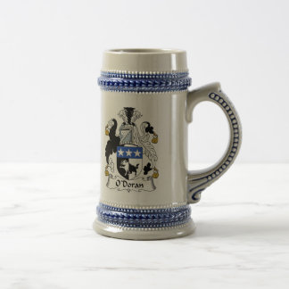 Caneca de cerveja da brasão de O Doran - crista da
