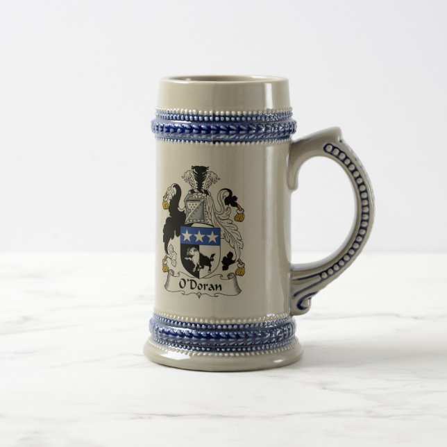 Caneca de cerveja da brasão de O Doran - crista da (Direita)