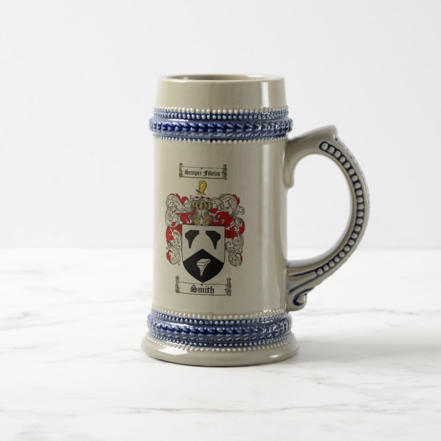 Caneca de cerveja da brasão de Smith (Direita)