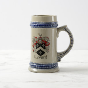 Caneca de cerveja da brasão de Vaughn