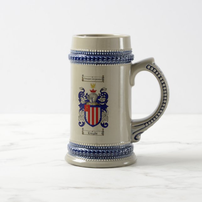 Caneca de cerveja da brasão do cavaleiro/caneca de (Direita)