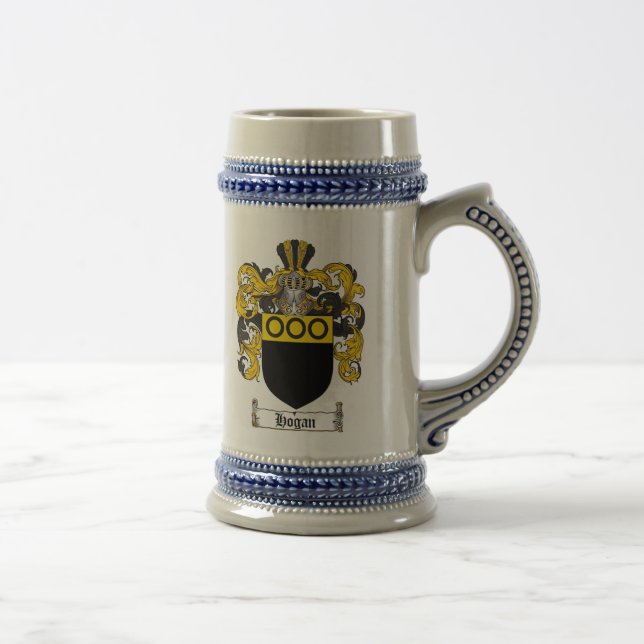 Caneca de cerveja da brasão do Hogan/caneca de (Direita)
